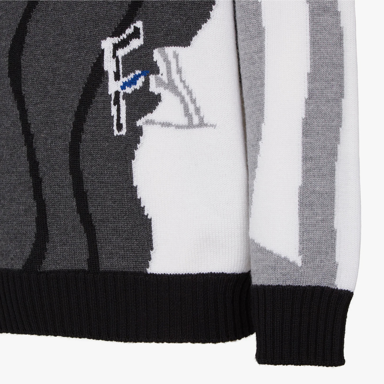 Multicolor wool sweater - 3