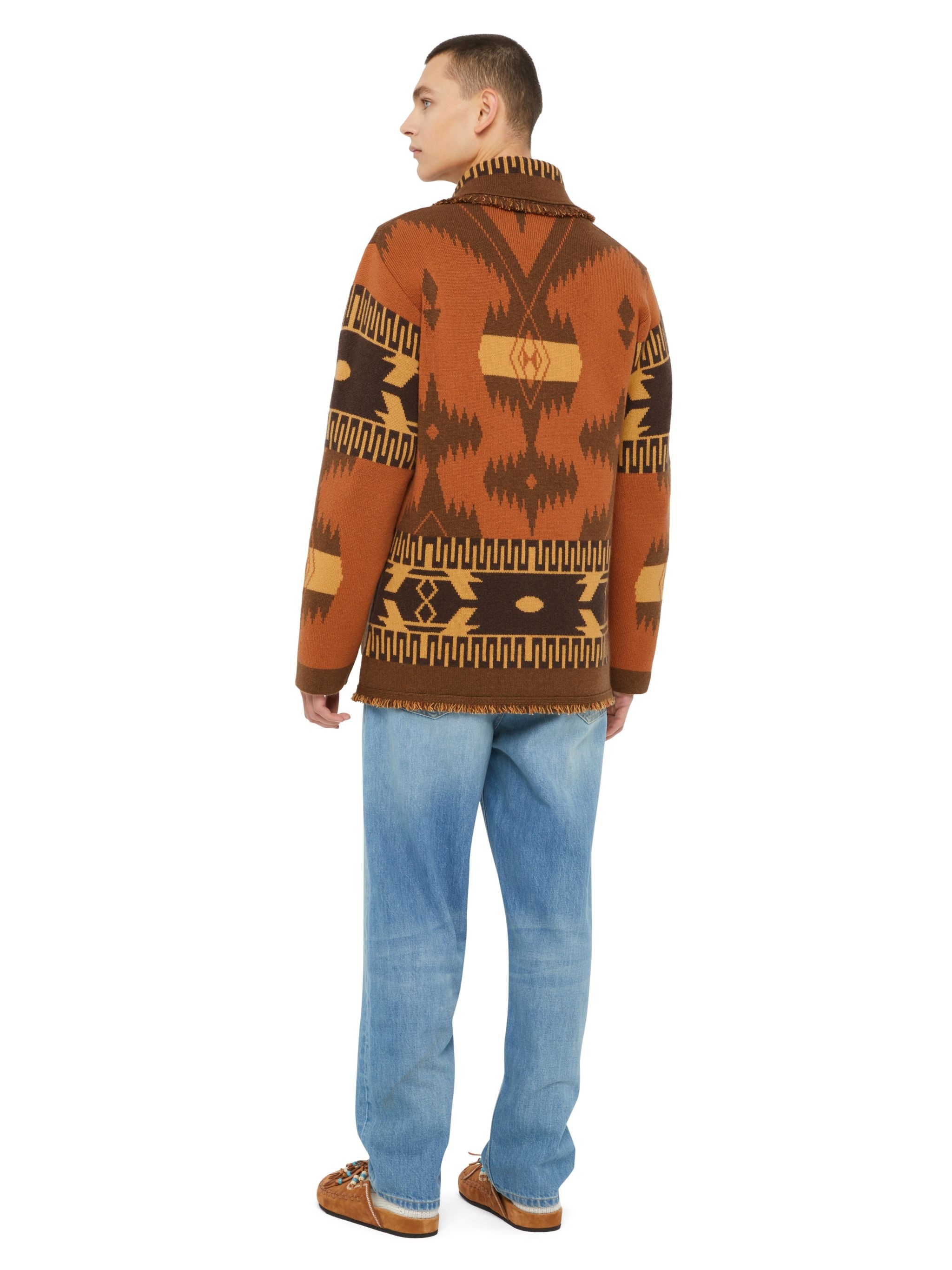 Icon Jacquard Cardigan - 6