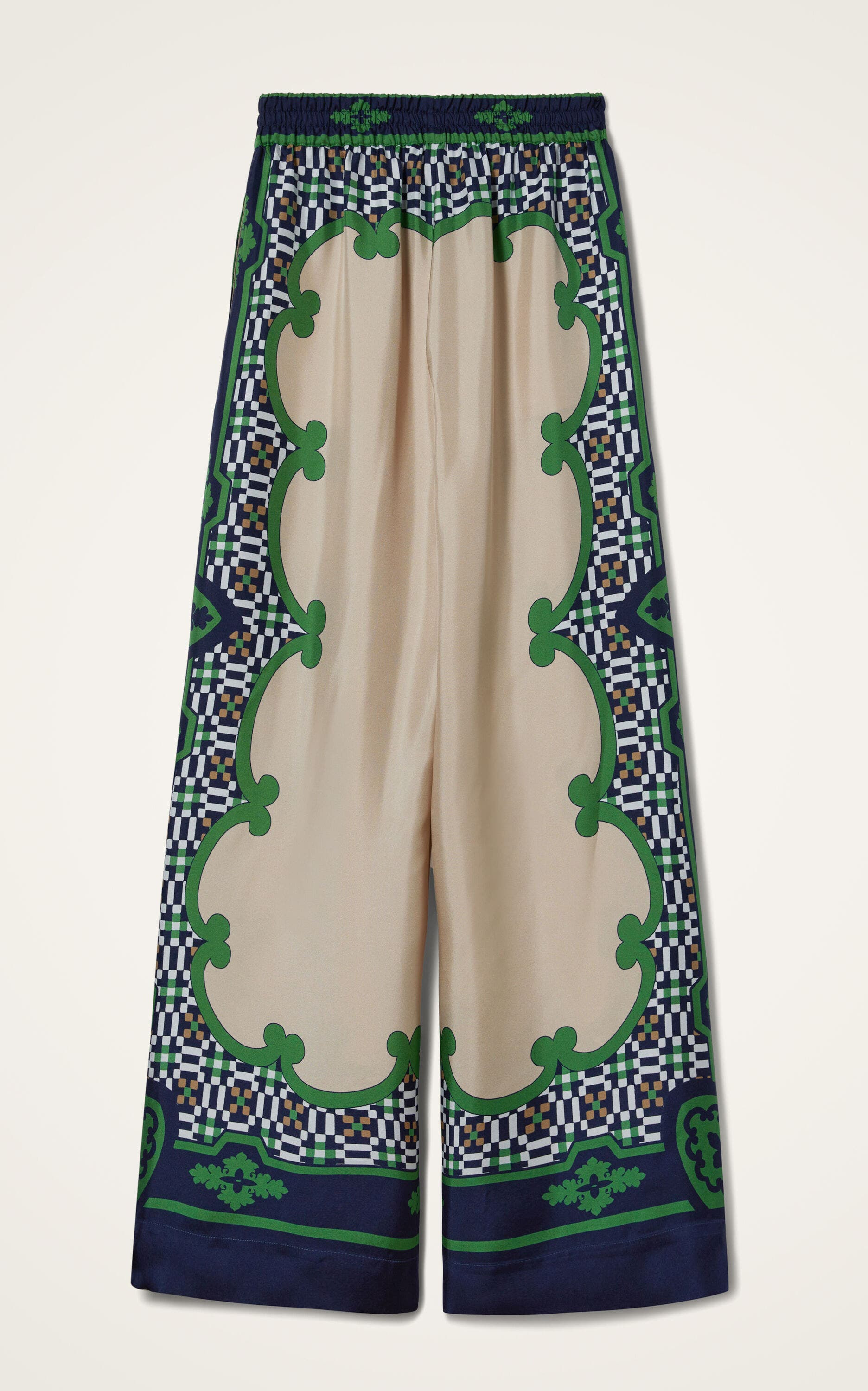 La DoubleJ Palazzo Pants Placée in Mariposa Placée Green at Nordstrom - 3