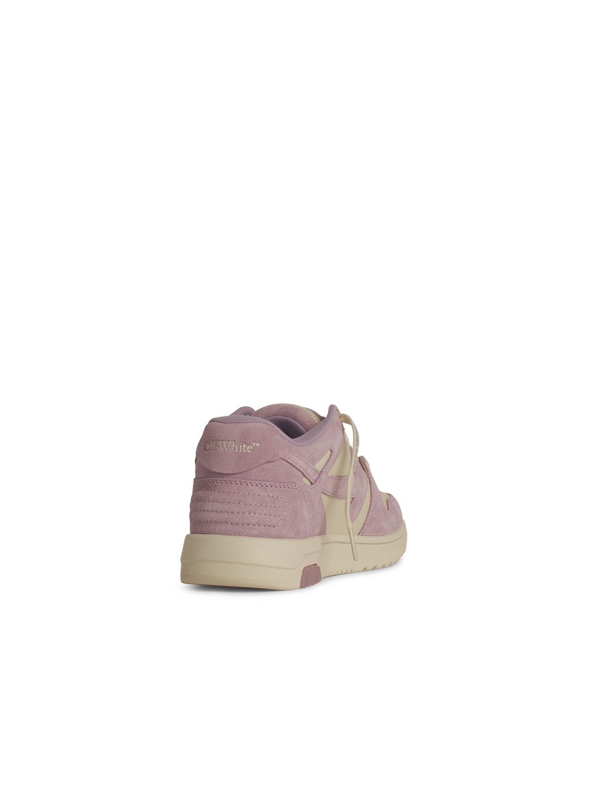 Off-White '0.0.0' Lilac Suede Sneakers Women - 3