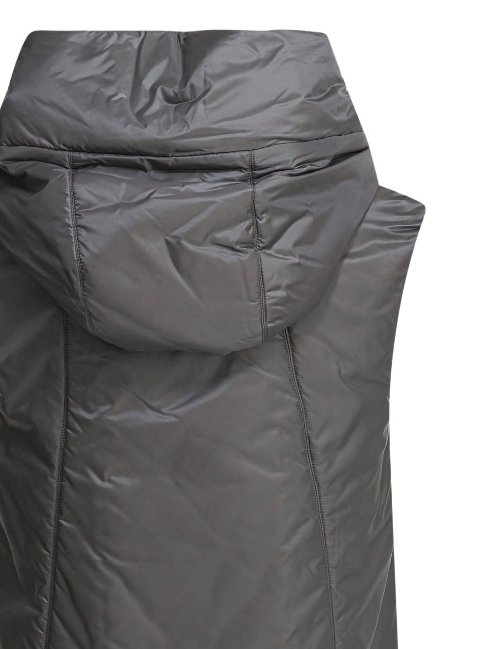 hooded padded vest - 3