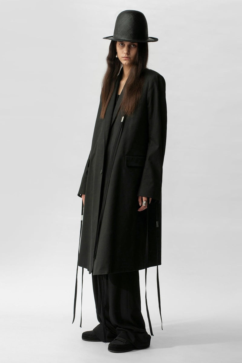 Ann Demeulemeester Viv Slouchy Long Jacket outlook