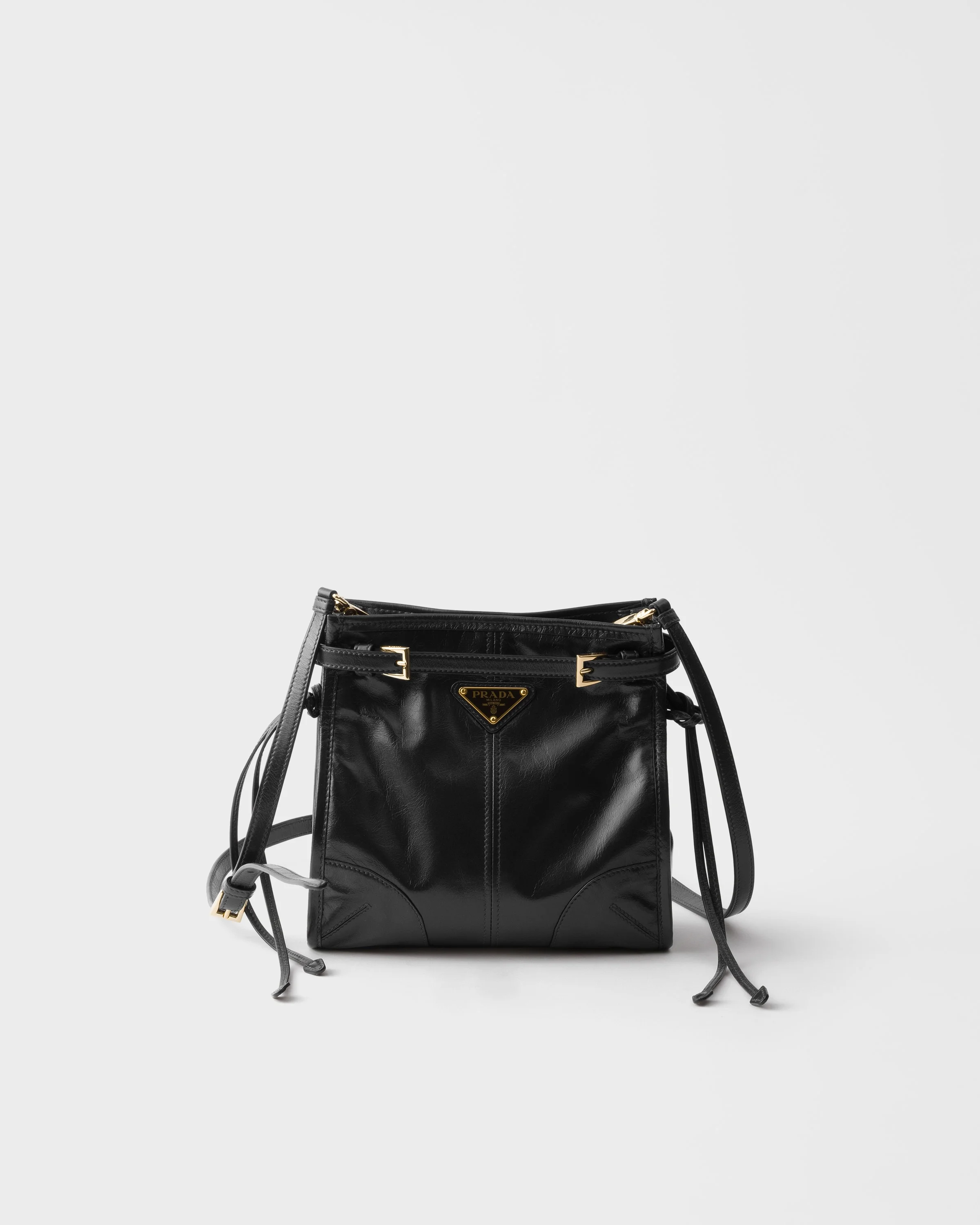Prada Bonnie leather mini shoulder bag - 1