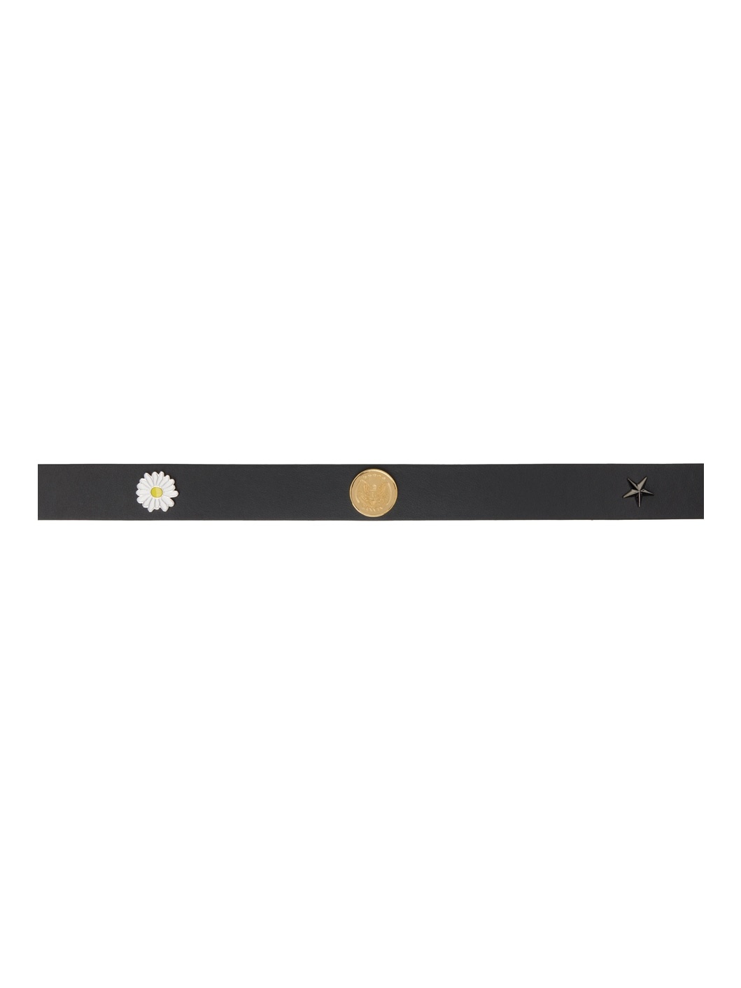 Black Future Edition Leather Pin Belt - 2