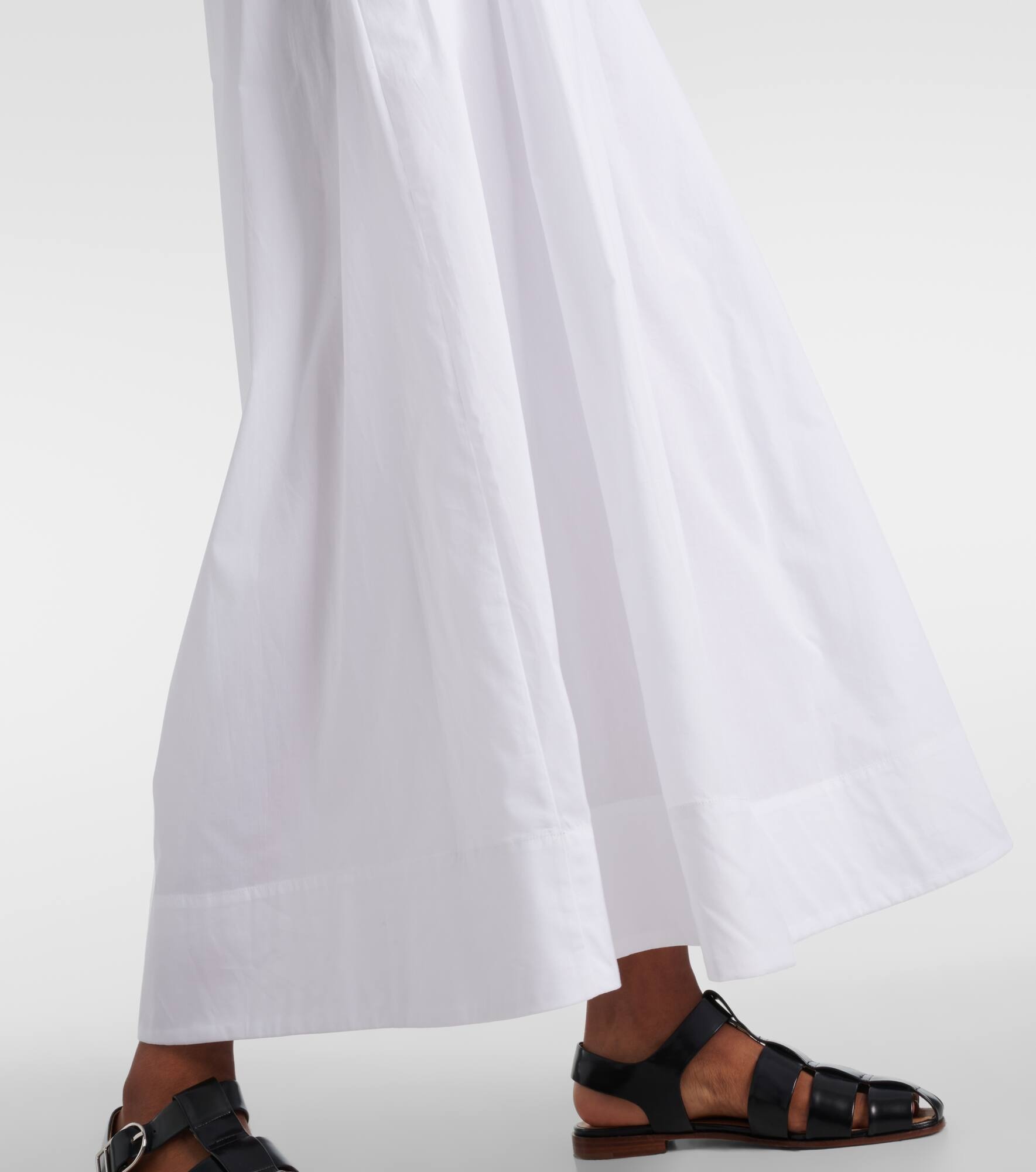 Heather cotton batiste maxi dress - 5