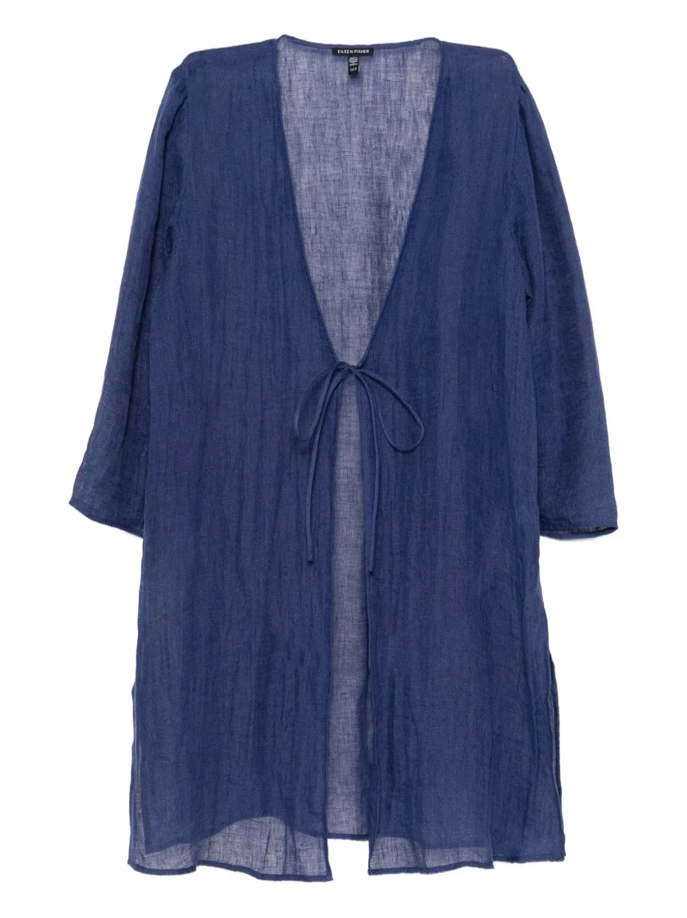 linen coat - 1