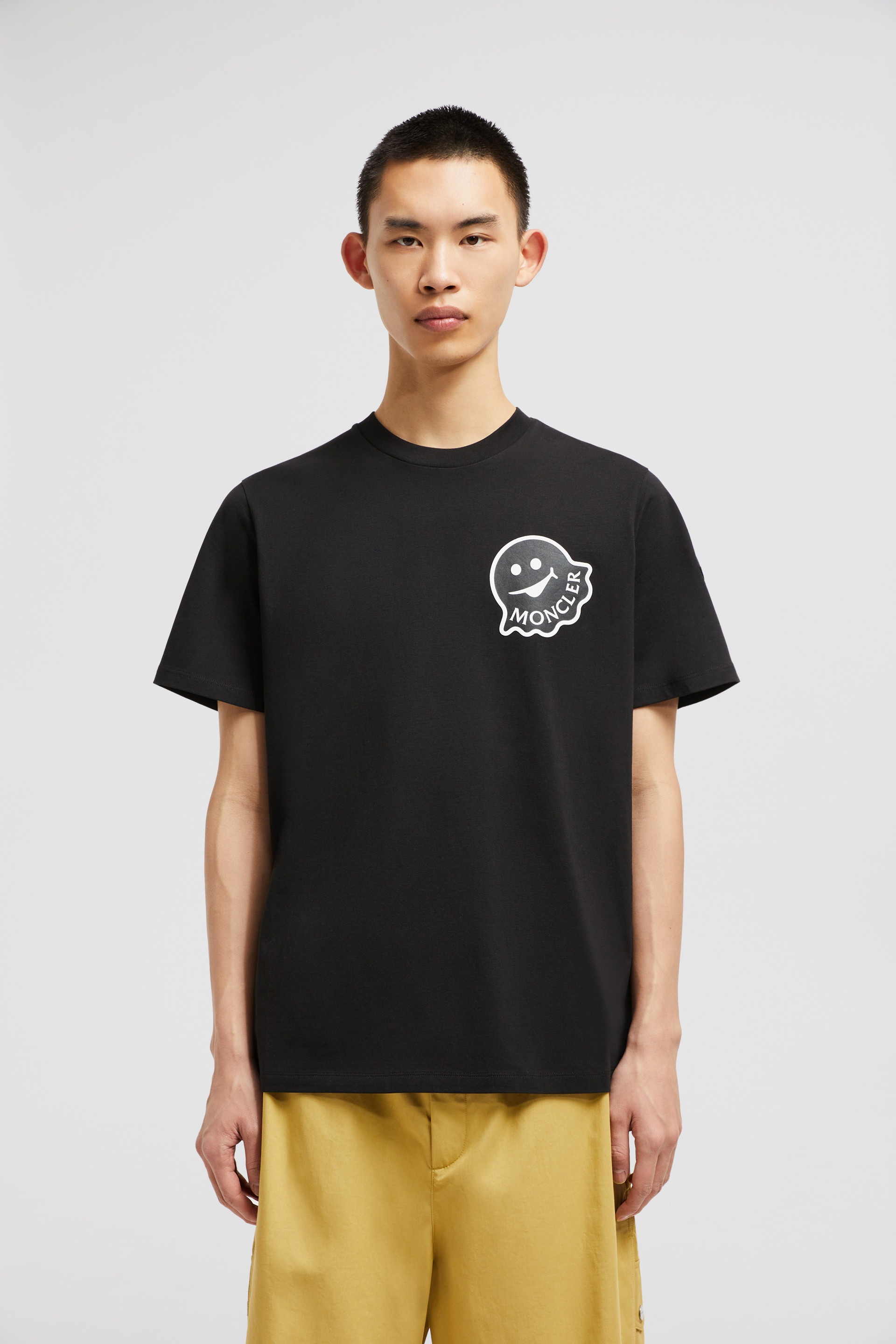 Cartoon Logo Cotton T-Shirt - 3