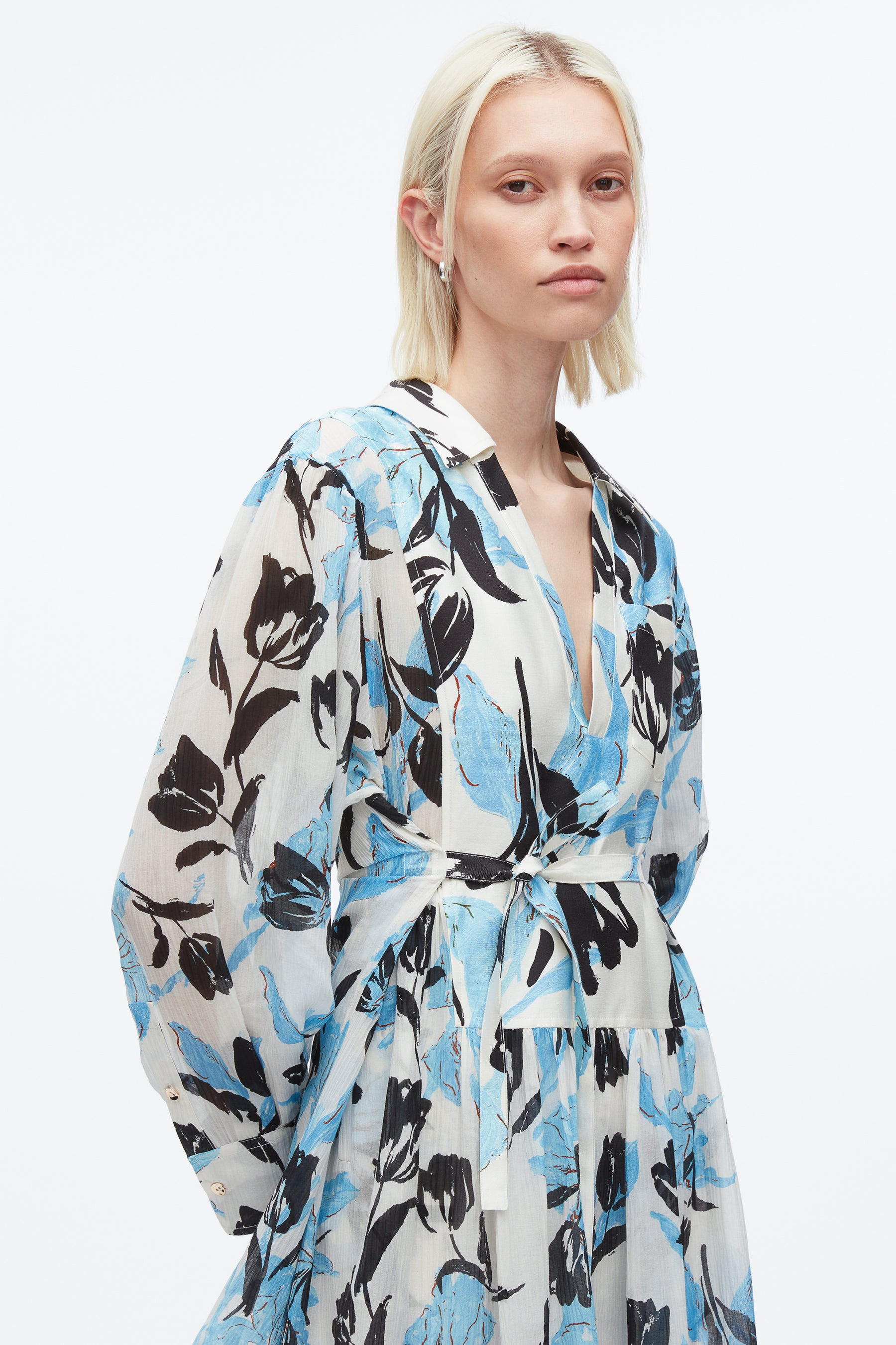 Joyful Tulip Shirt Dress - 5