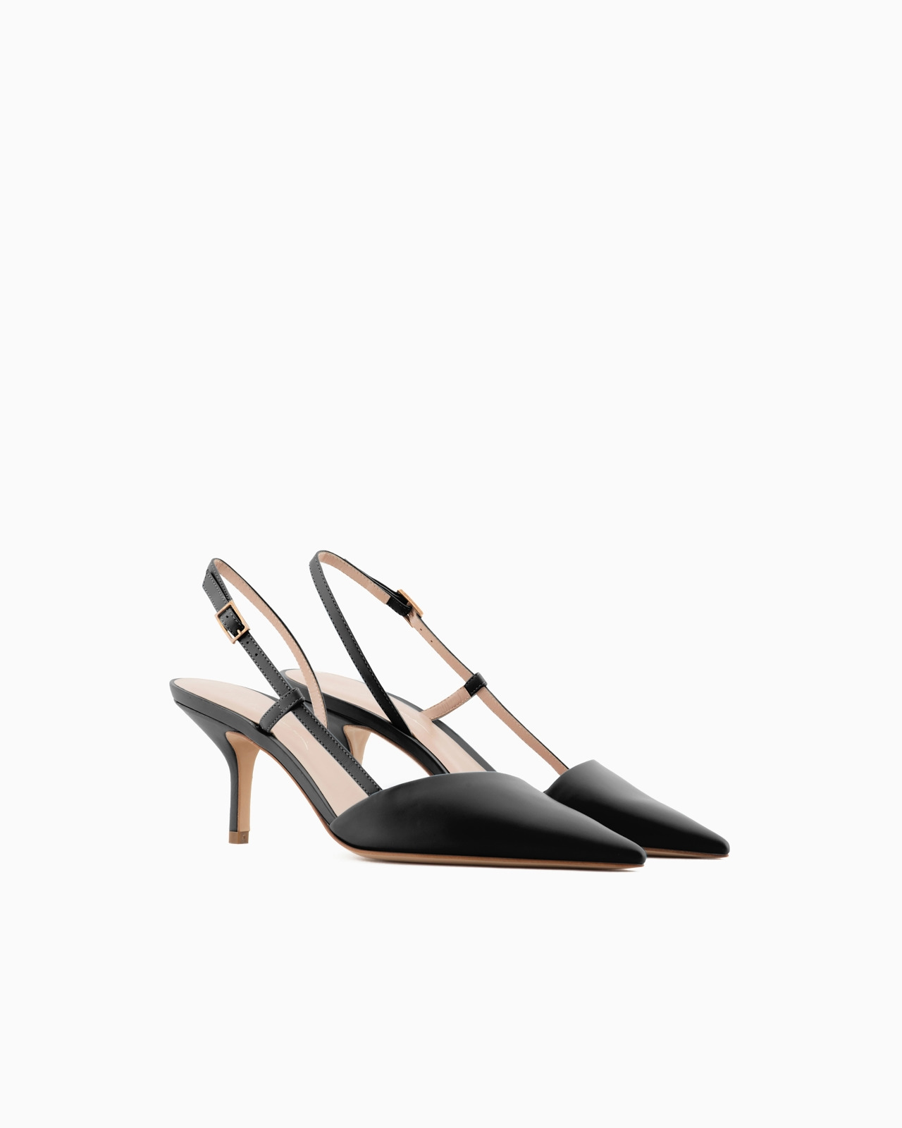 Leather slingbacks - 2