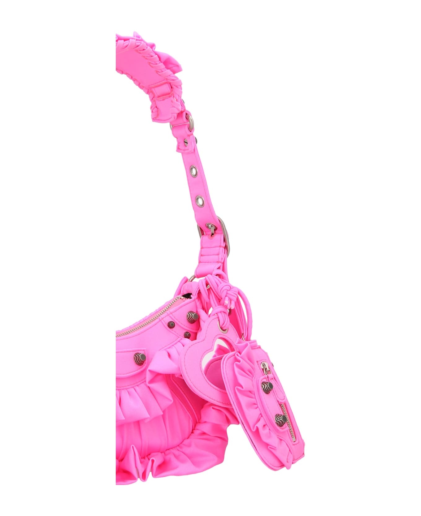Le Cagole Xs Ruffle Shoulder Bag - 3
