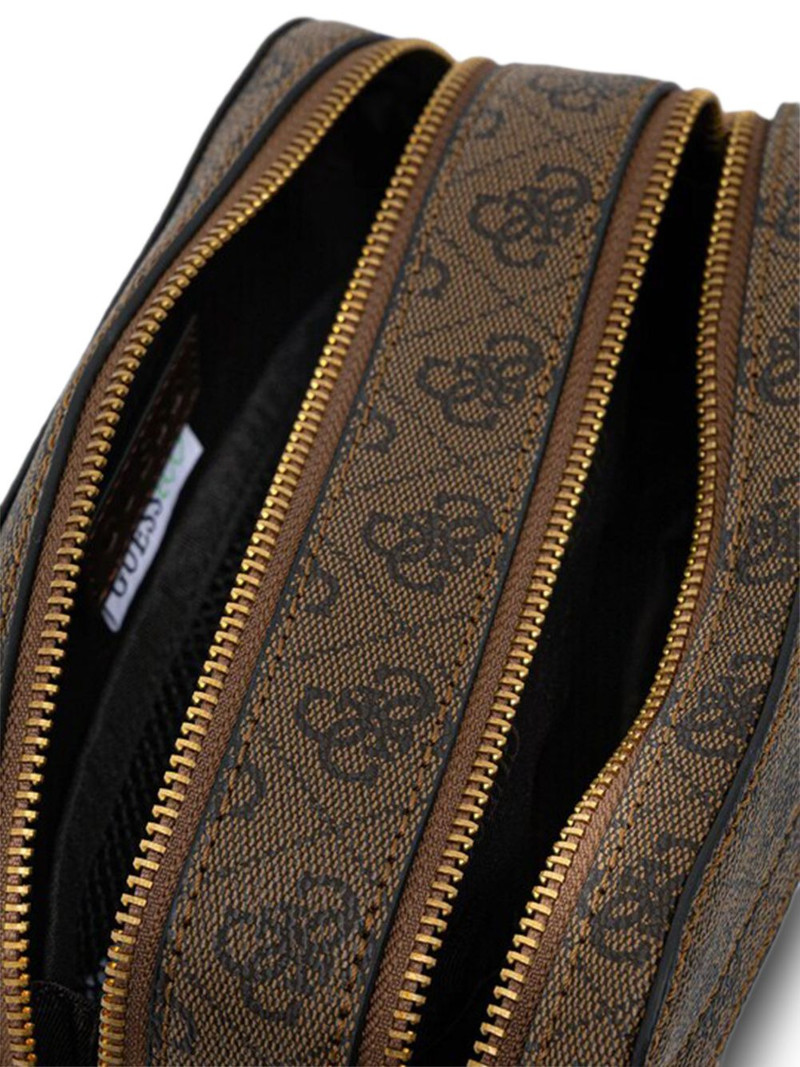 Milano 4G-logo zip wash bag 5