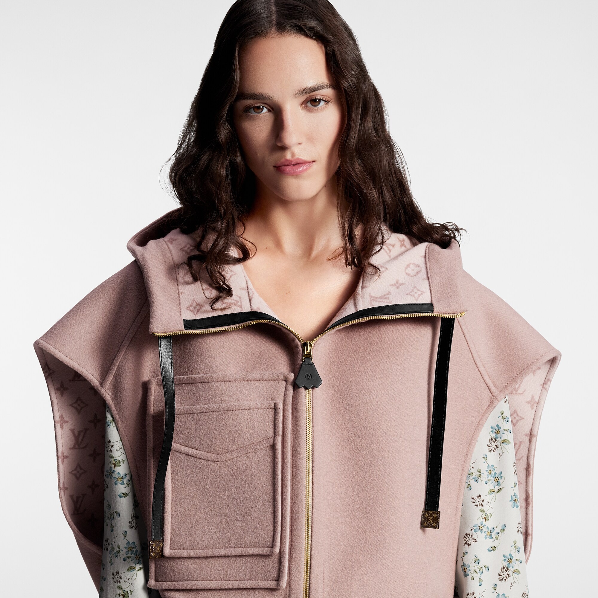 Double Face Open-Arm Jacket - 2