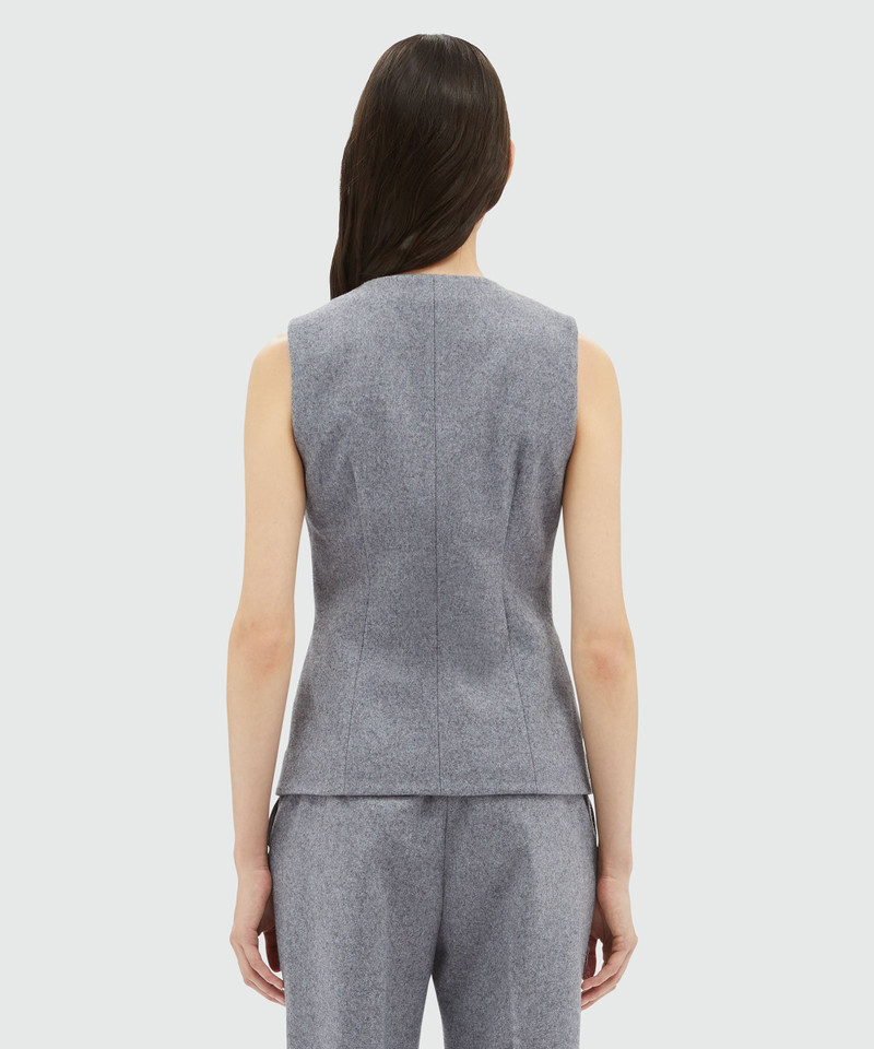 Virgin wool vest with studs 3