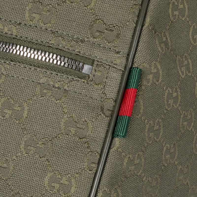 GG canvas large duffle bag 5