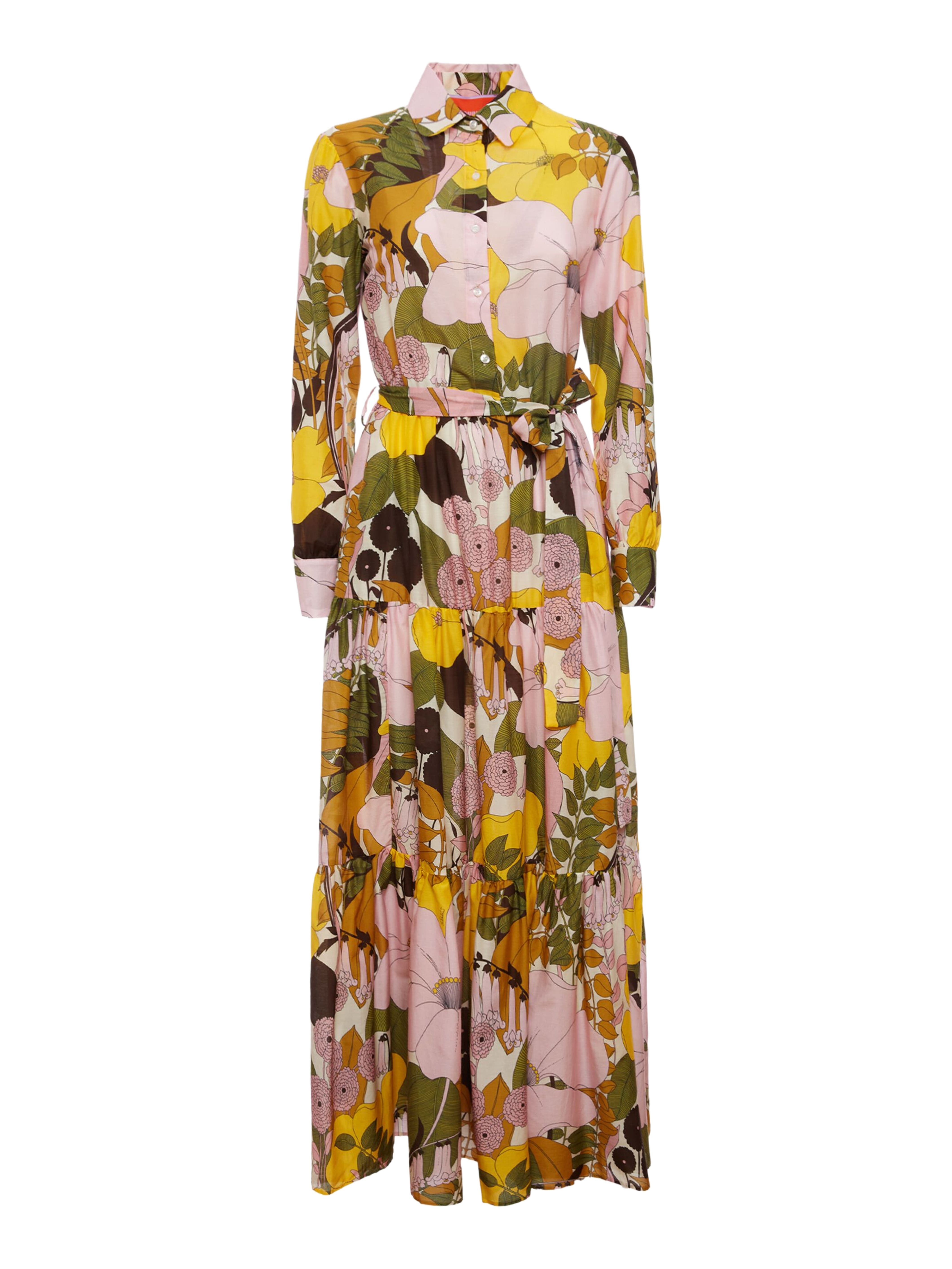 La DoubleJ Bellini Dress Big Flower Rose Pink at Nordstrom - 2