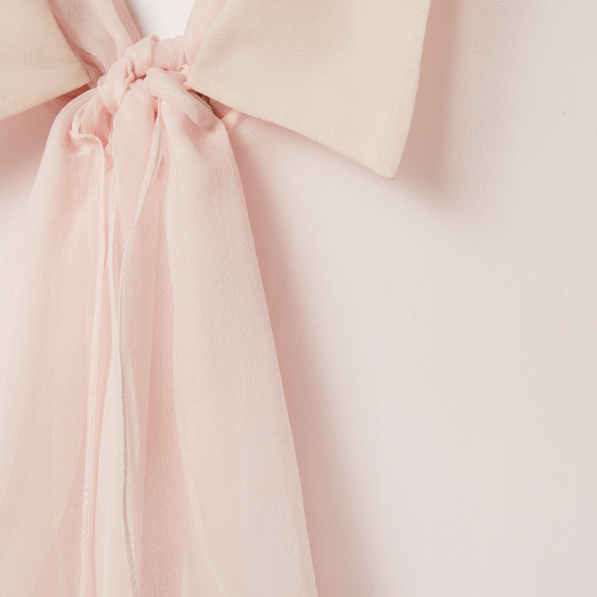 Silk chiffon sleeveless shirt - 7
