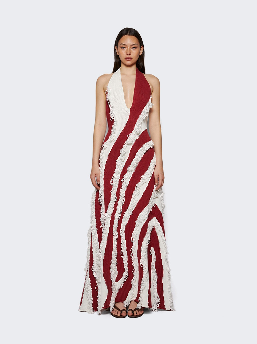 Roaring Gown Paprika And White - 2