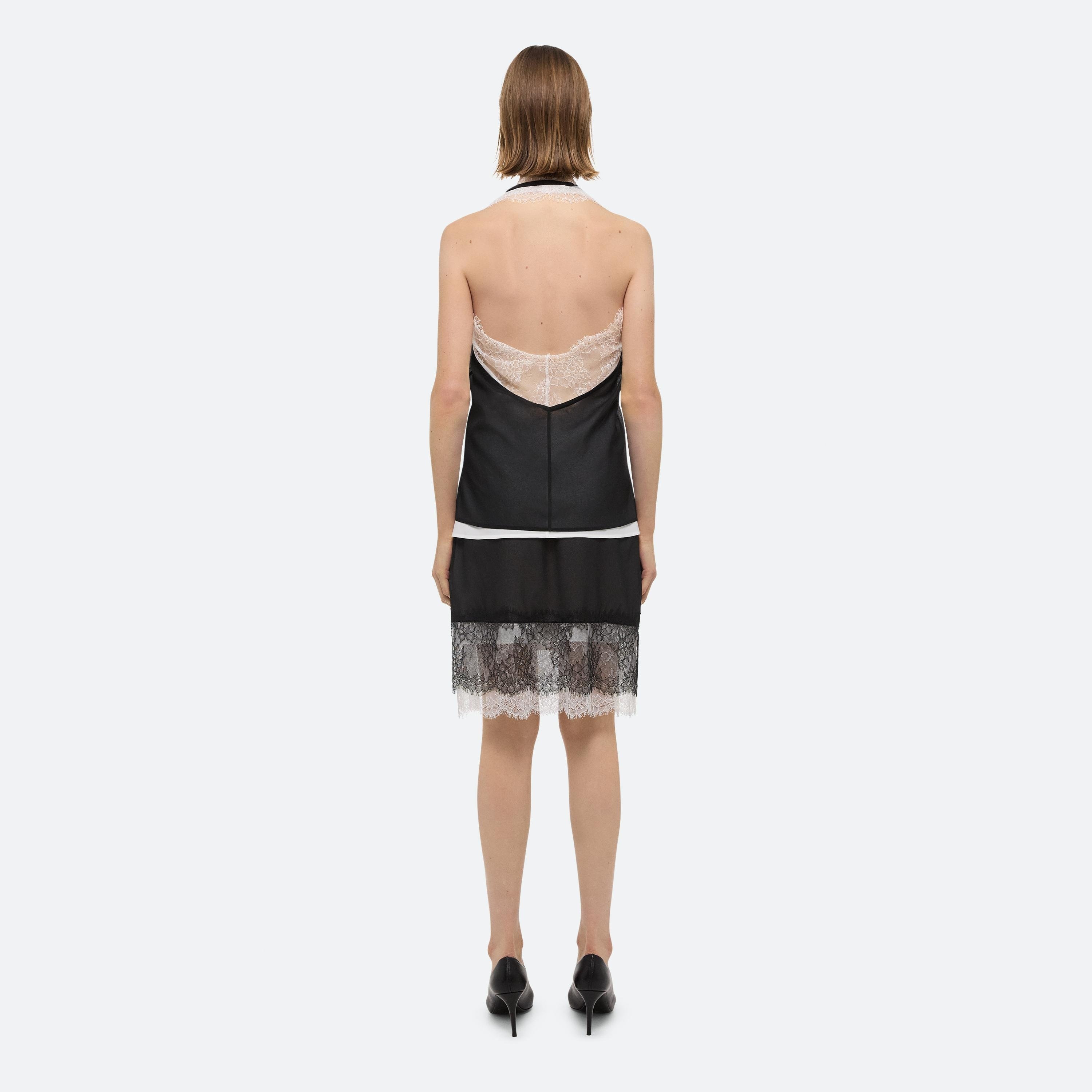 LACE SLIP SKIRT - 5