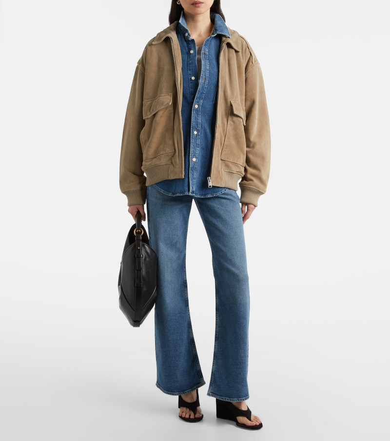 Citizens of Humanity Vivienne suede blouson jacket outlook