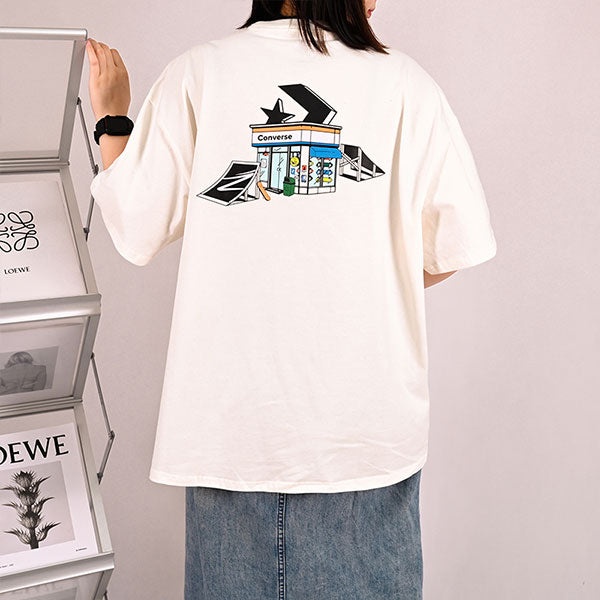 Converse Skateboard Logo Tee 'White' 10026165-A01 - 3
