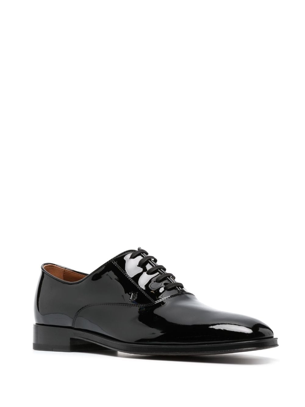 patent-leather oxford shoes - 2