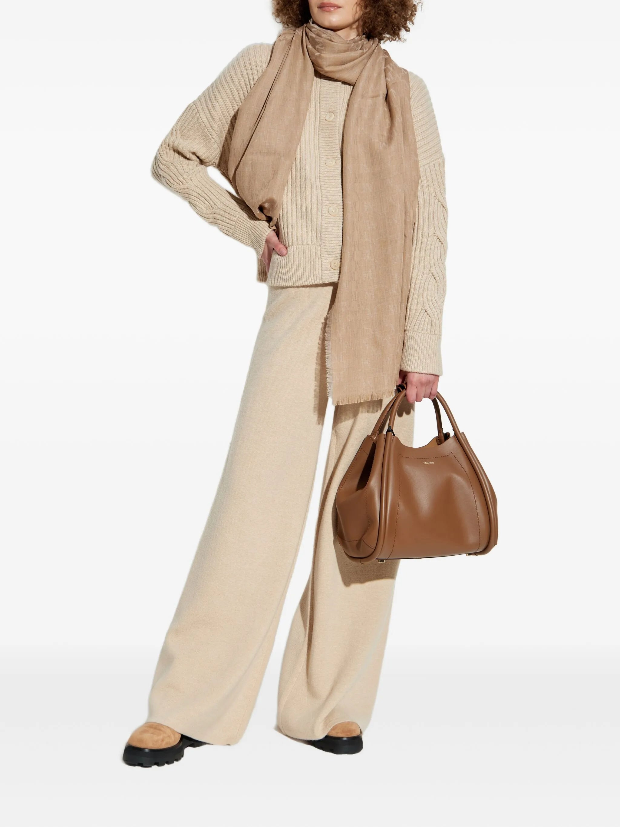 Max Mara Cable-knit Ribbed Cardigan - 3