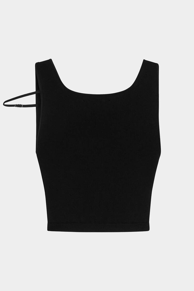 ICON KNIT CROP TOP - 2