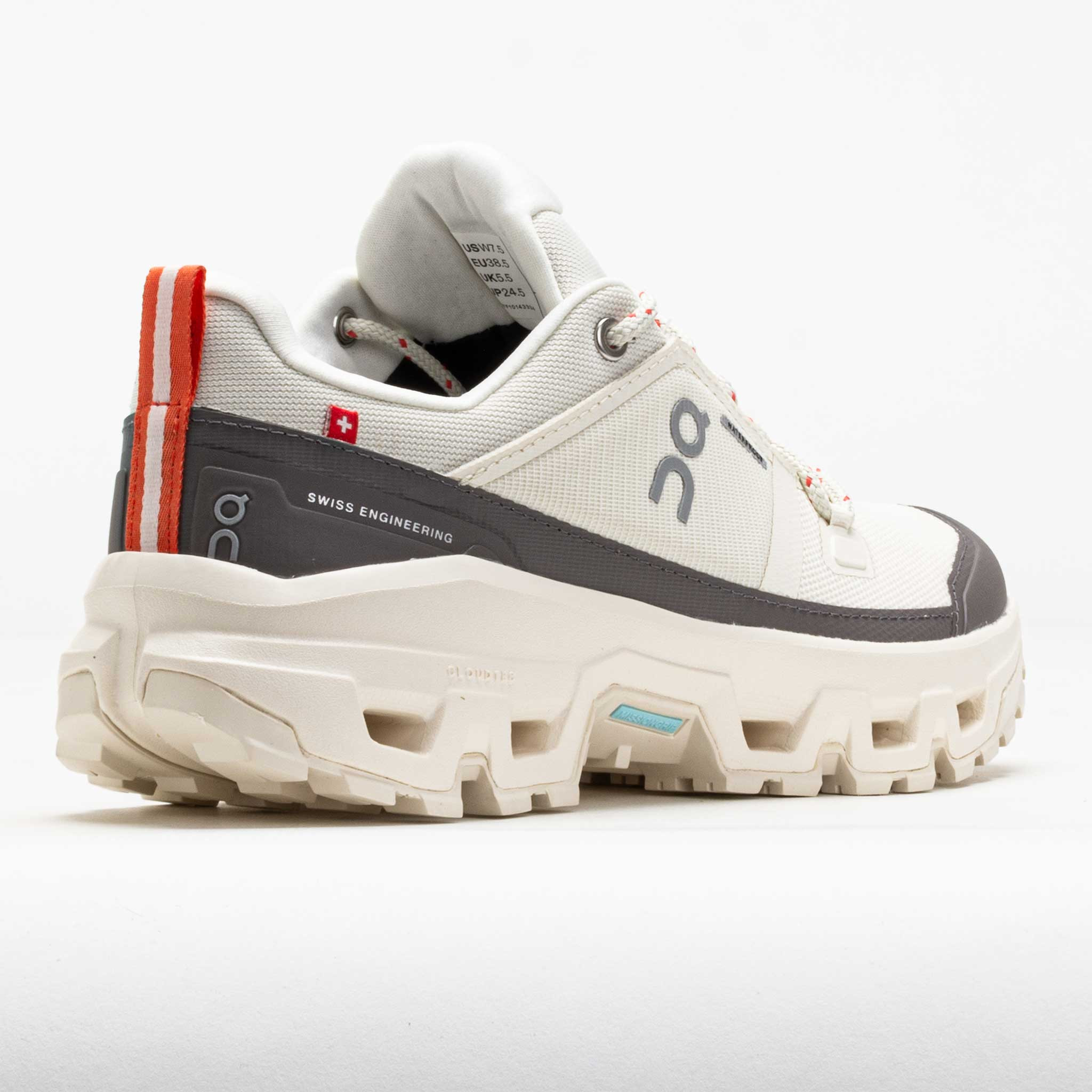 On Cloudrock Low Waterproof Women's Ivory/Ivory - 6