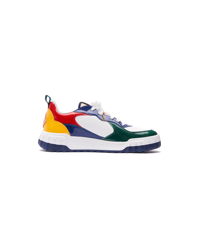 CASABLANCA Mens Court Multicolour Sneakers | Casablanca Paris outlook