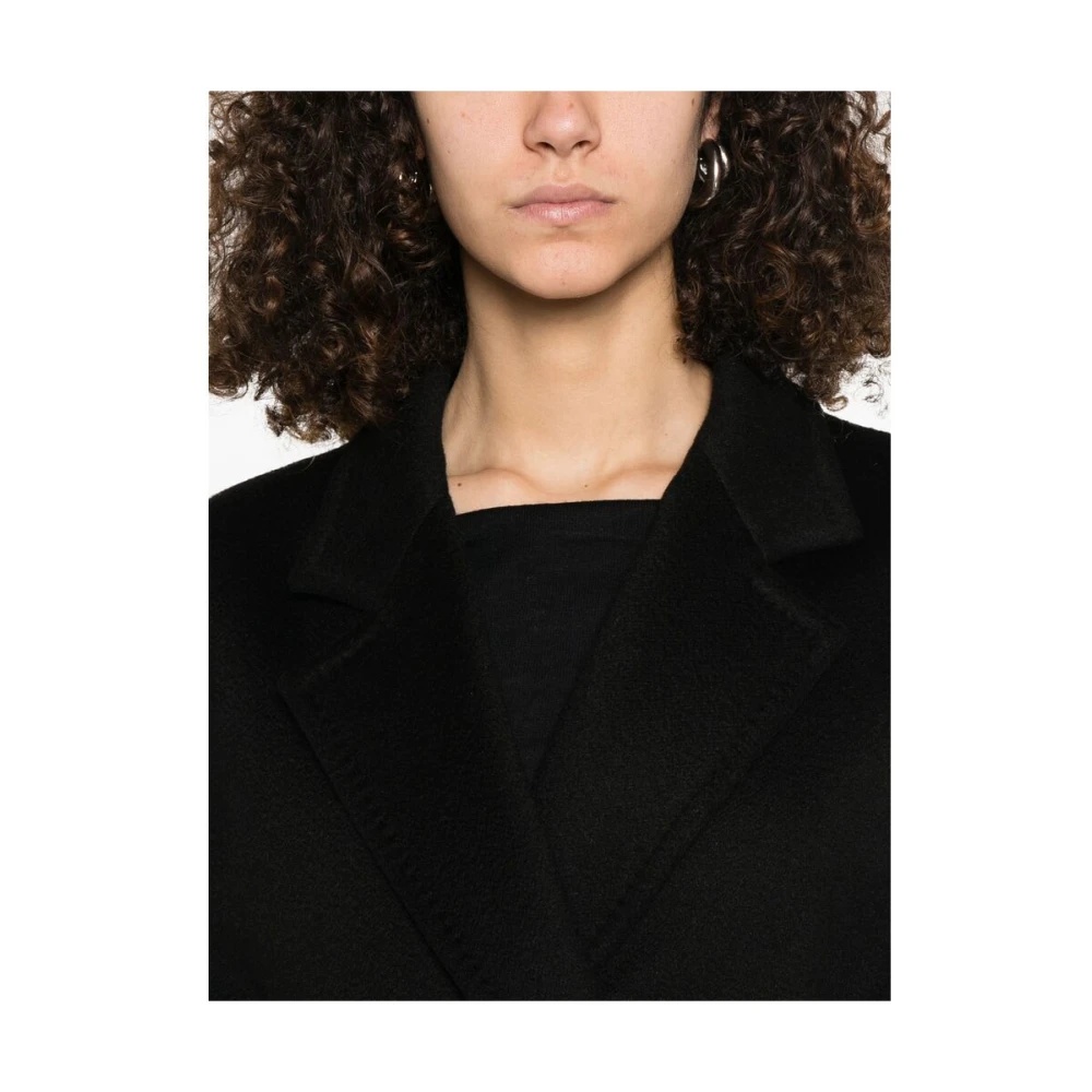Max Mara BLACK BELTED COAT WITH POCKETS | miinto | REVERSIBLE