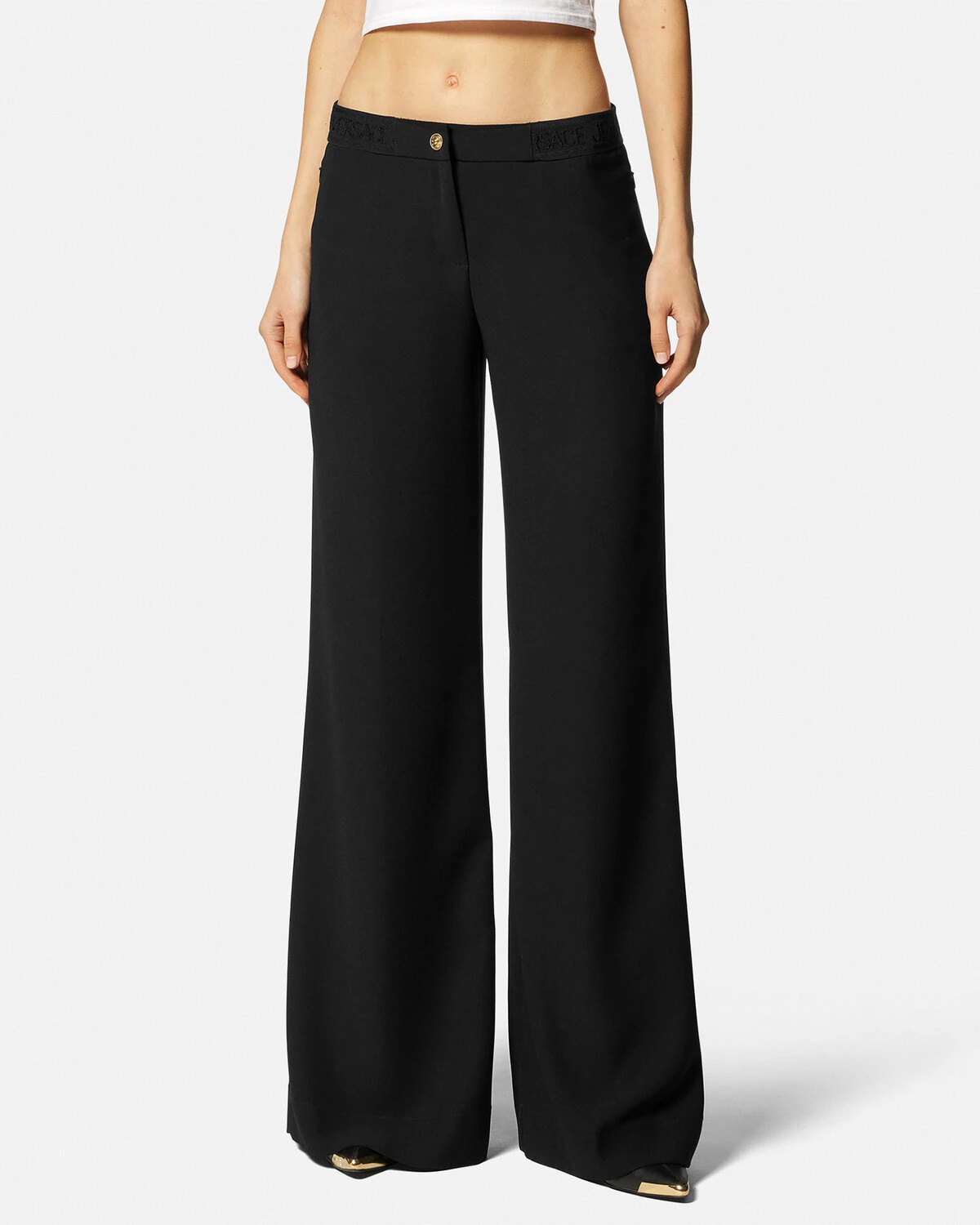 Logo Wide Pants - 3