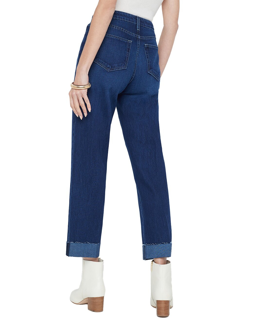 L'AGENCE Maribel High-Rise Straight Cuff Jean - 3