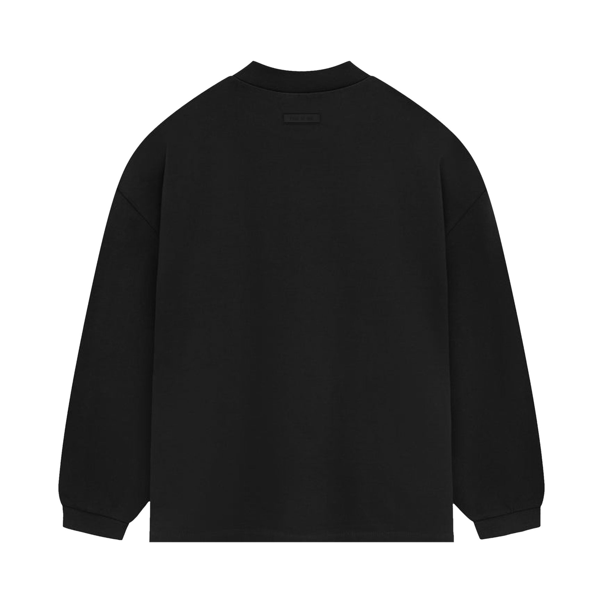 Fear of God Essentials Heavy Jersey Long-Sleeve T-Shirt 'Jet Black' - 2
