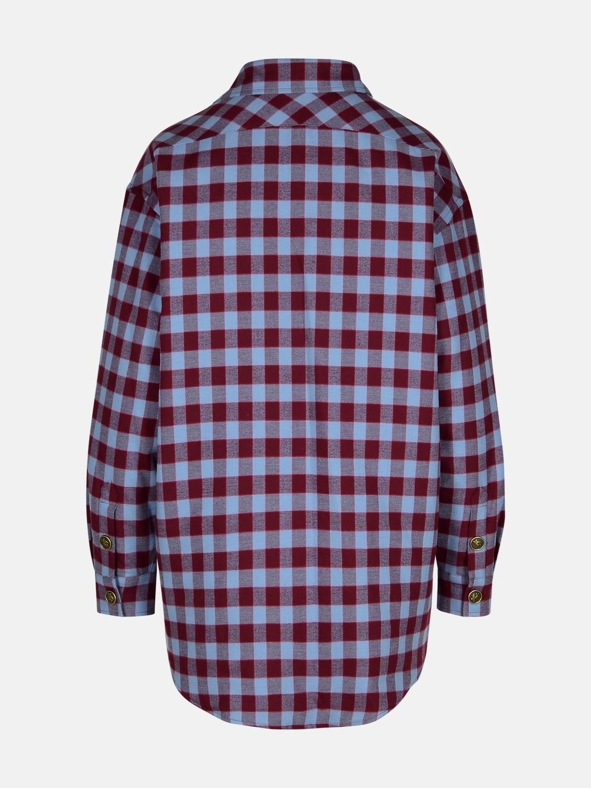 'CHECK' MULTICOLOR COTTON SHIRT - 3