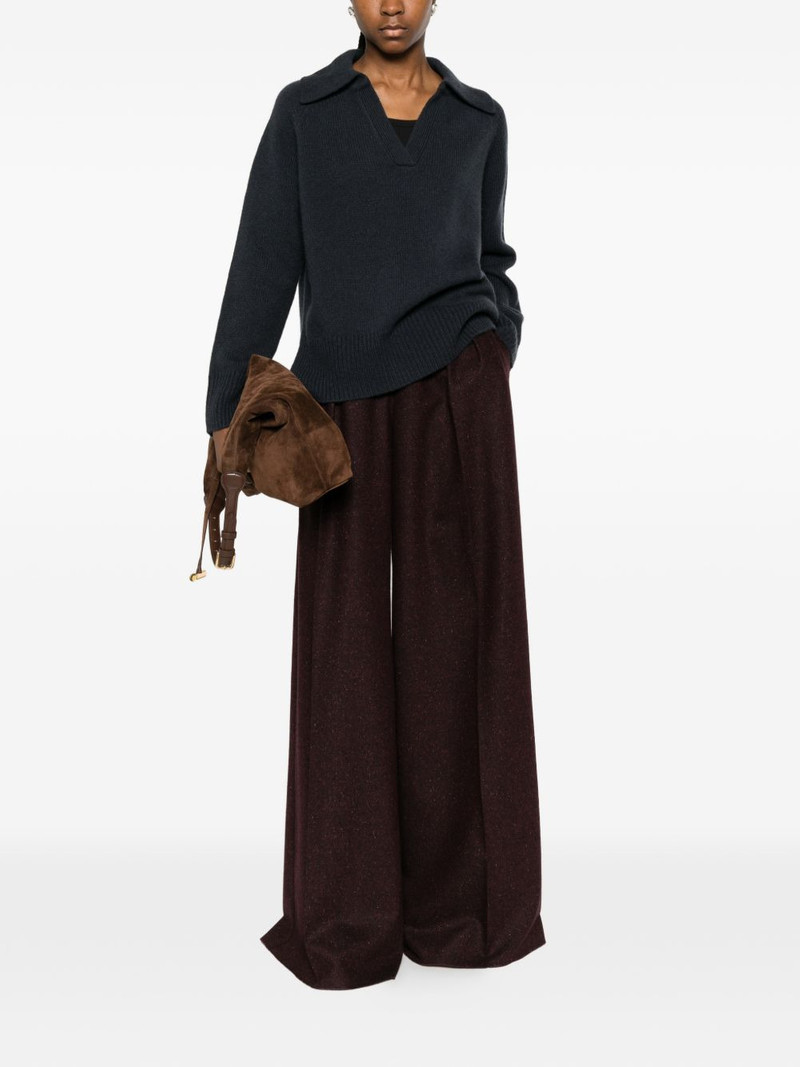 arch4 V-neck collared sweater outlook