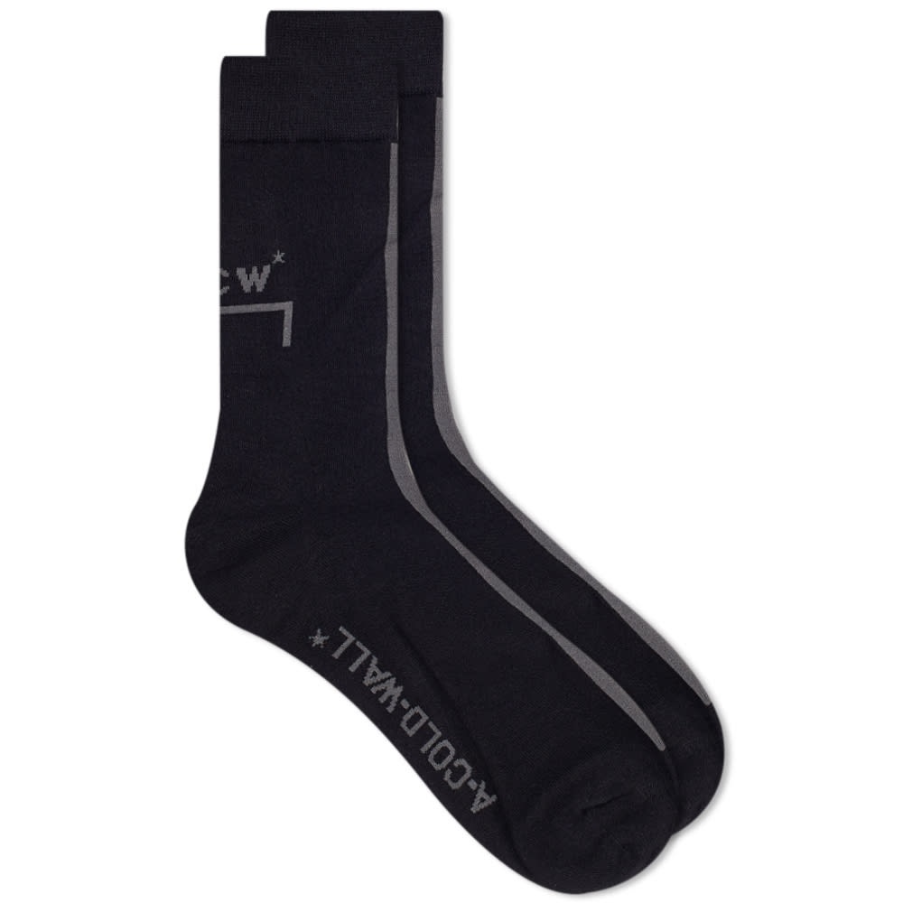 A-COLD-WALL* Block Logo Sock - 1