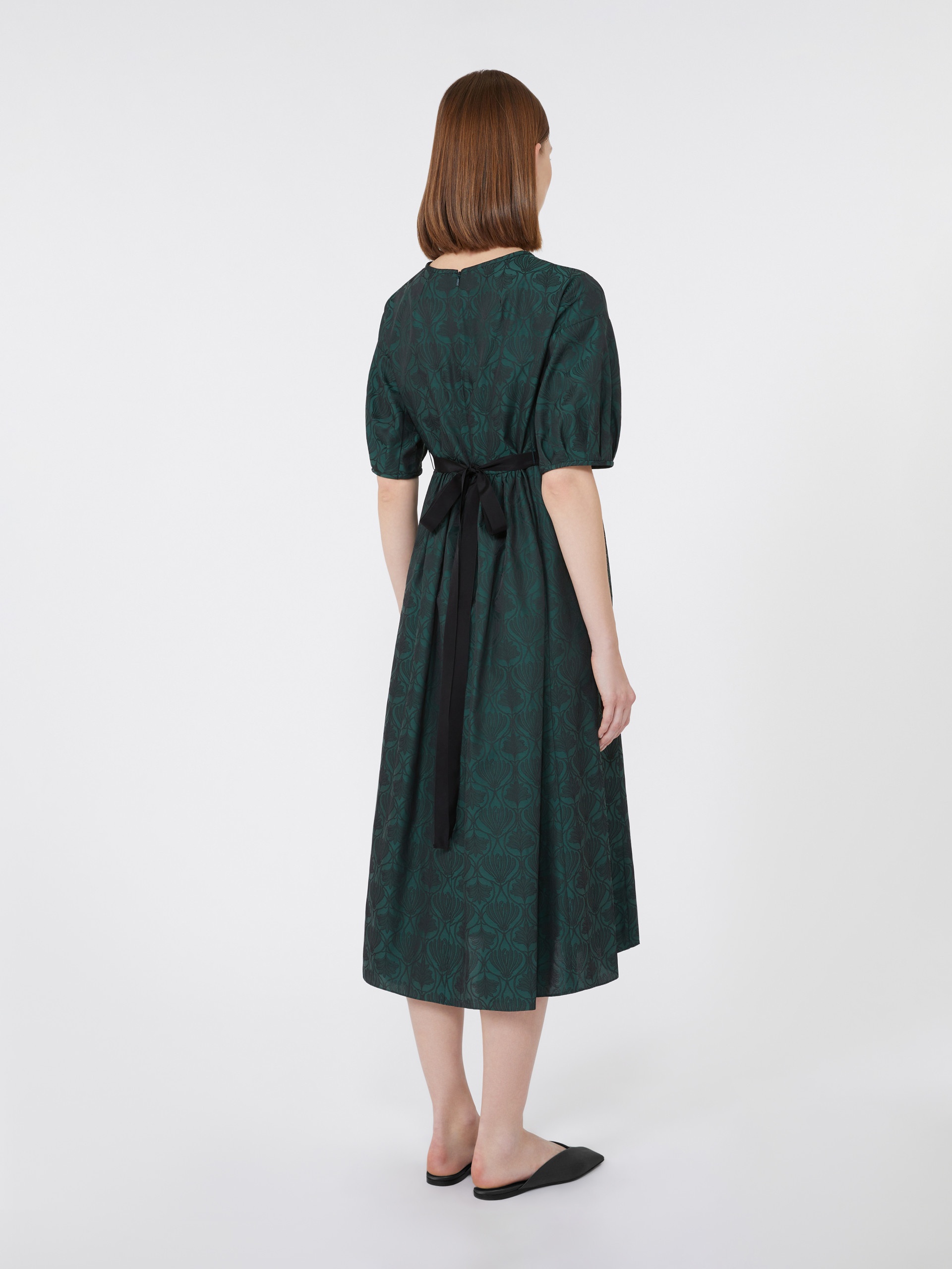 FATOJAC Jacquard cotton dress - 4