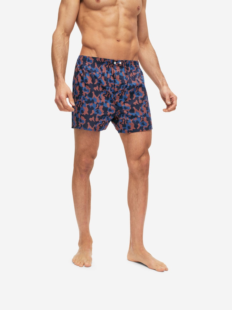 Men's Classic Fit Boxers Ledbury 55 Cotton Batiste Multi 5