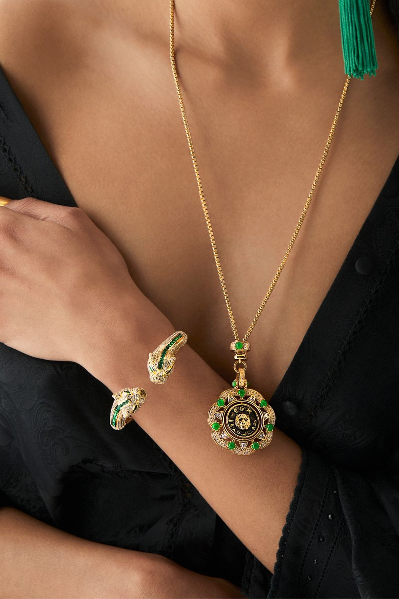 CAMILLA FIERCE FOLKLORE BASTET BANGLE outlook