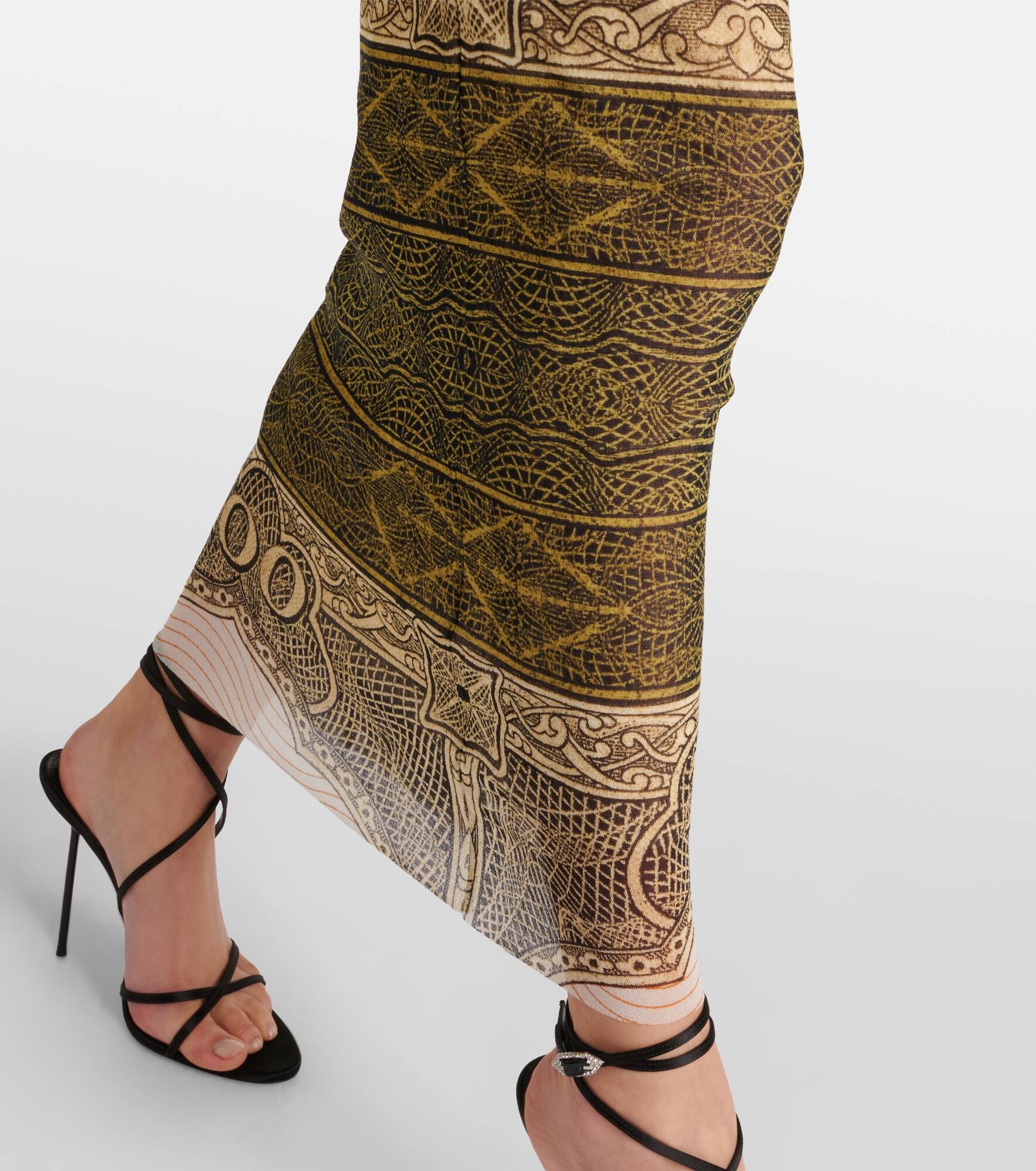 Printed maxi skirt - 5