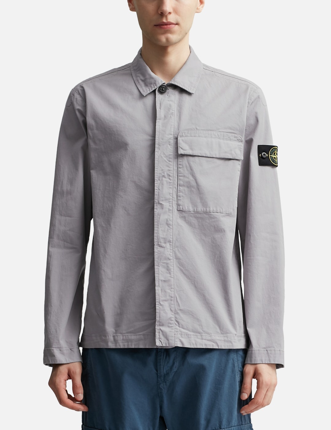 SUPIMA® COTTON TWILL STRETCH-TC REGULAR FIT OVERSHIRT - 3