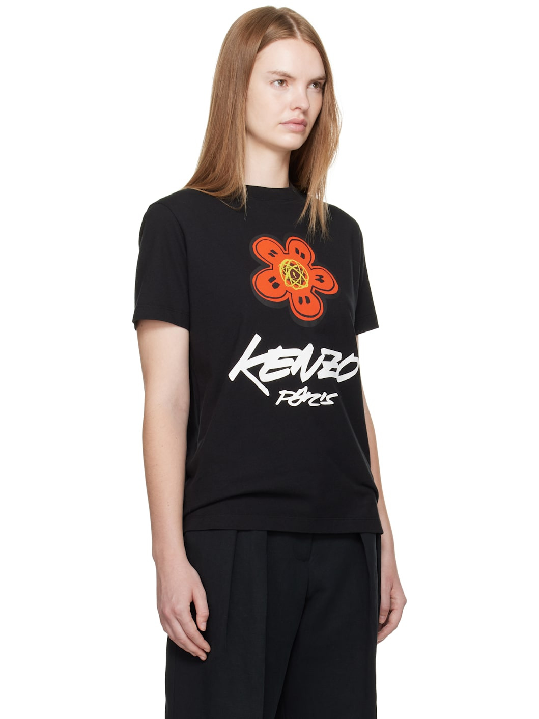 Black Kenzo Paris Futura 2000 Edition Loose T-shirt - 2