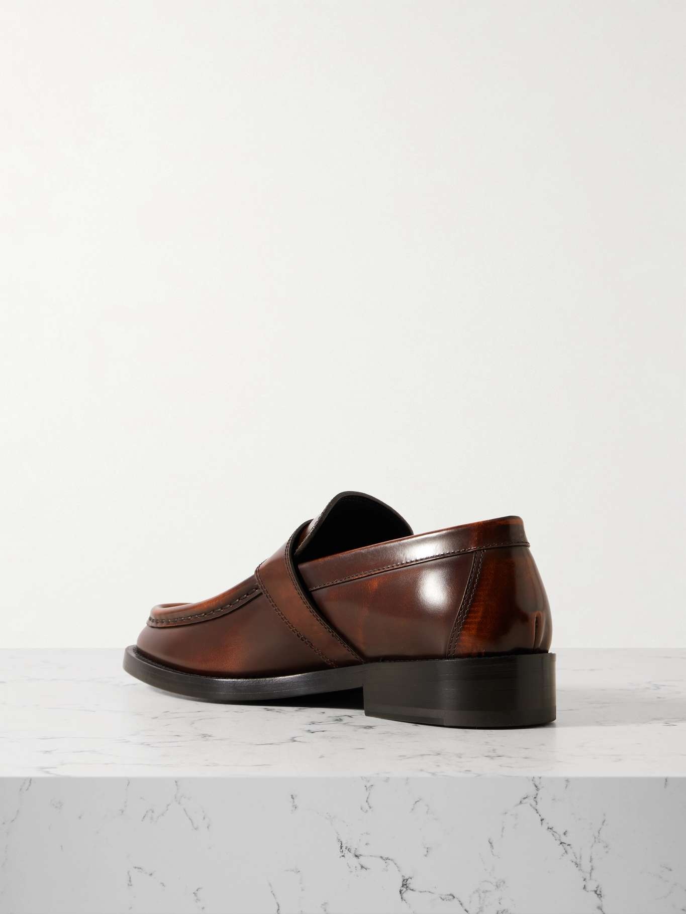 Leather loafers - 3