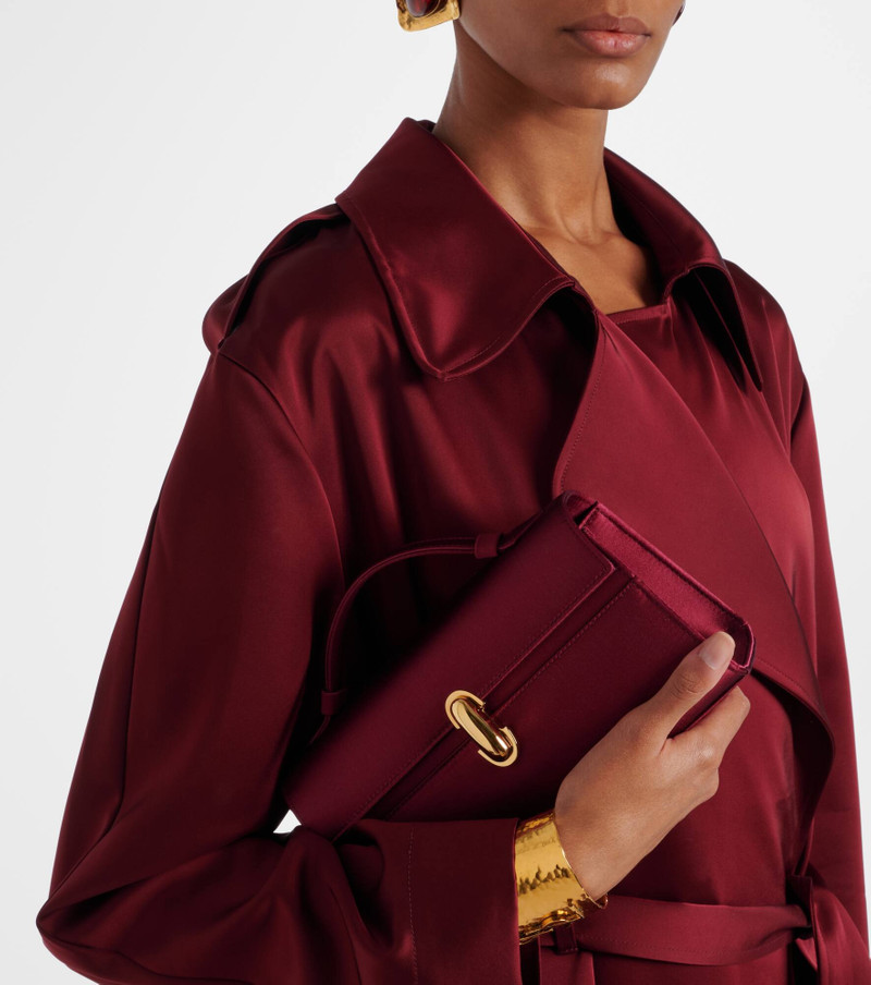 Symmetry satin clutch 2