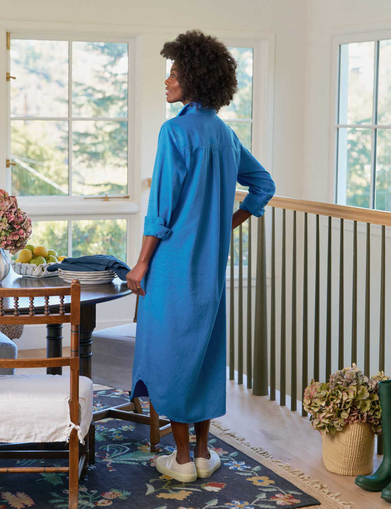 Frank & Eileen Maxi Shirtdress outlook