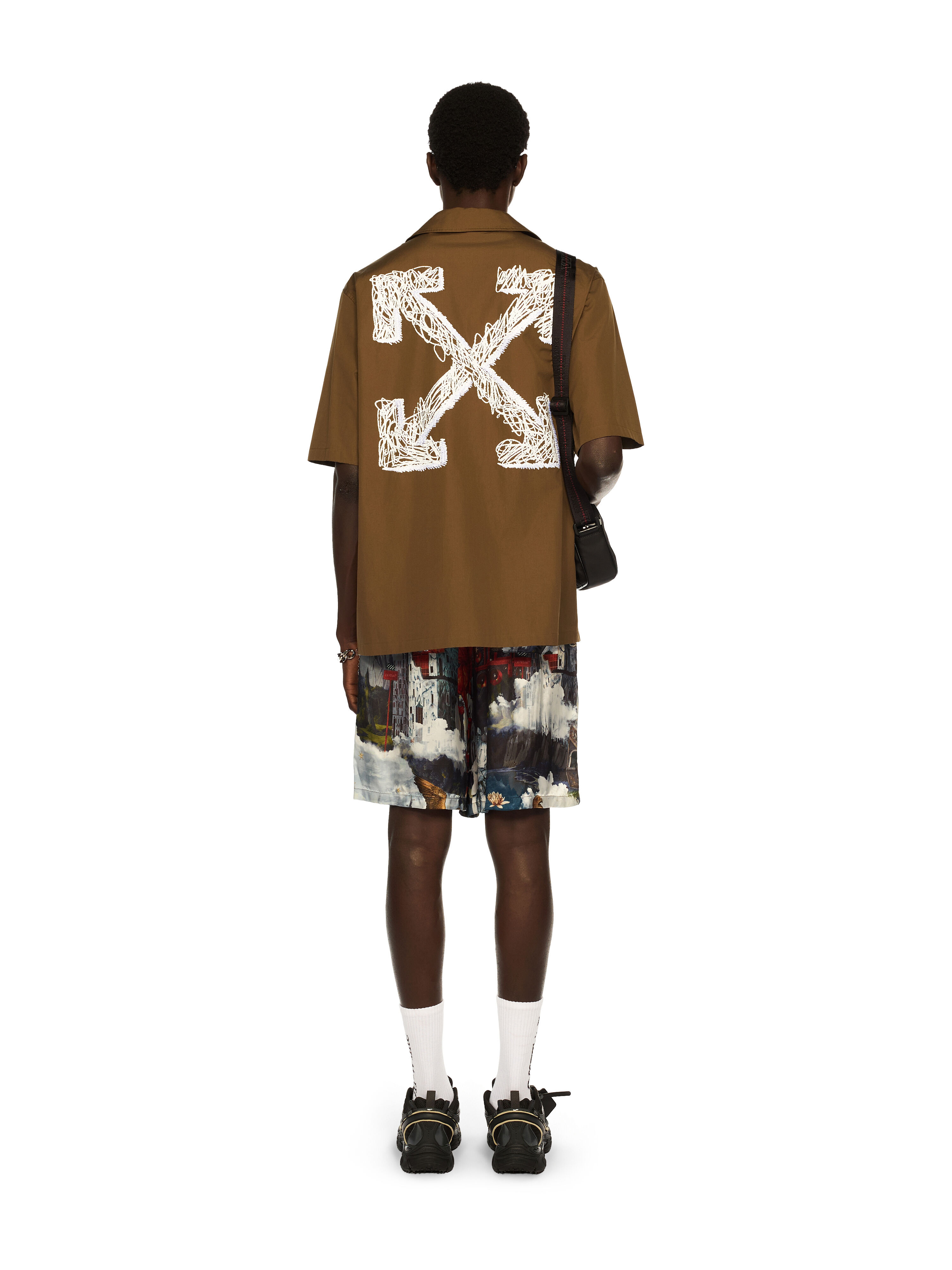 Scribble Arrow Poplin Shirt - 4
