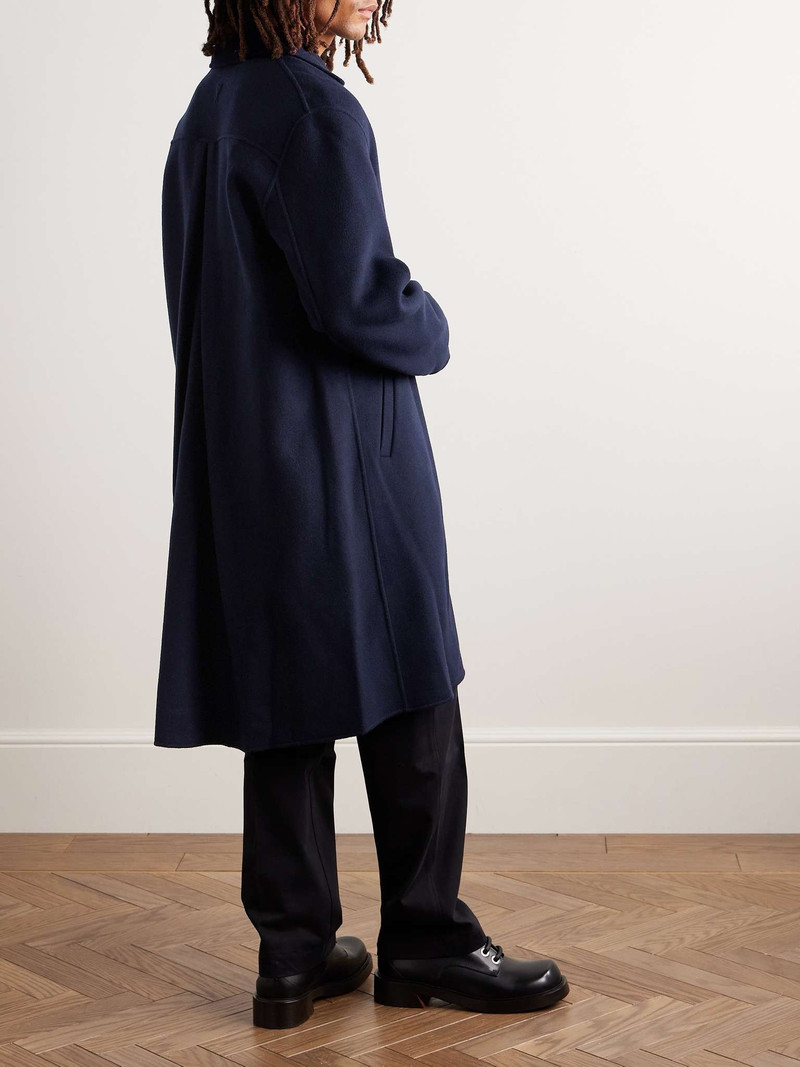 Double-Faced Virgin Wool and Cashmere-Blend Car Coat 5