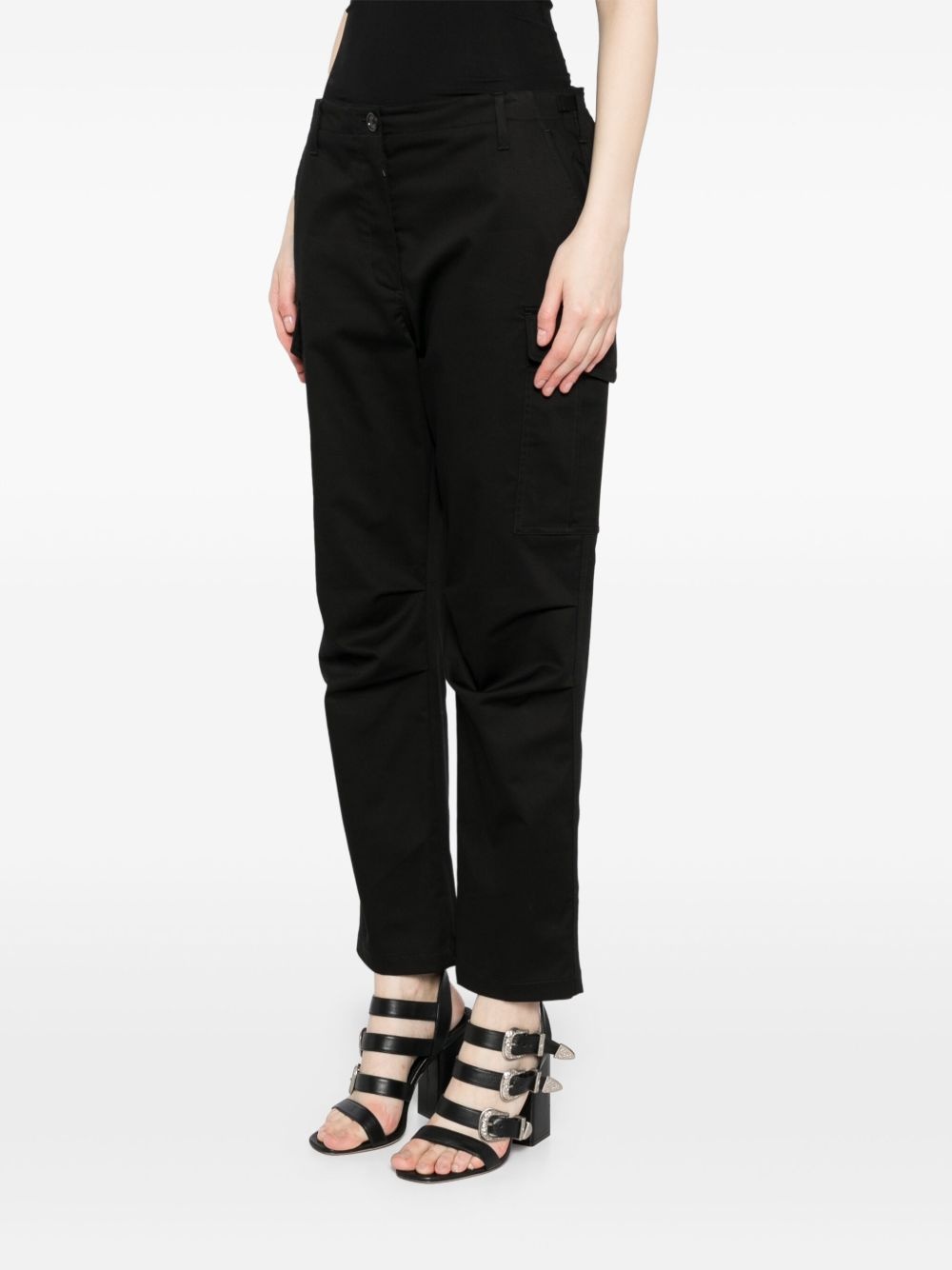 cotton cargo trousers - 3