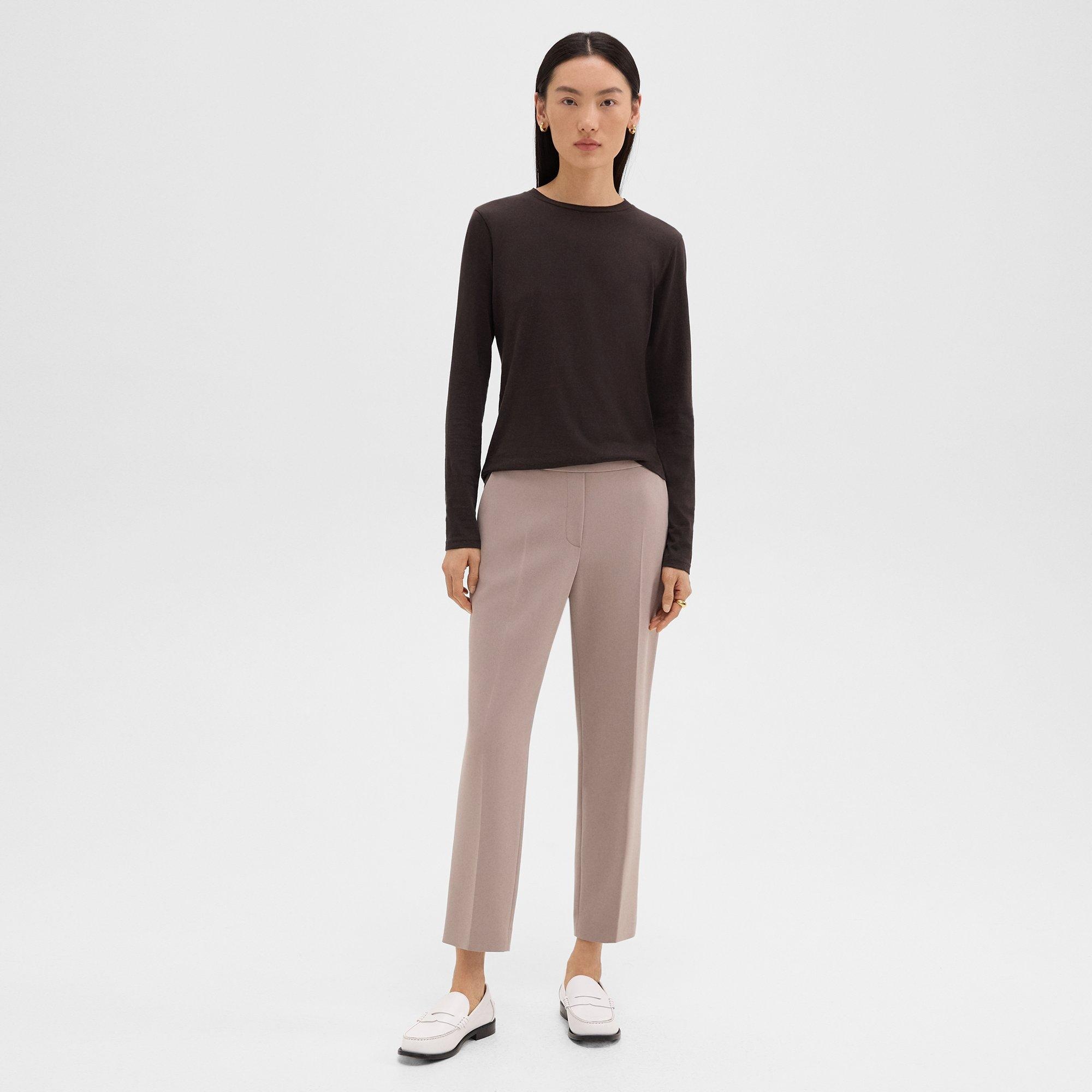 Treeca Pull-On Pant in Admiral Crepe - 3
