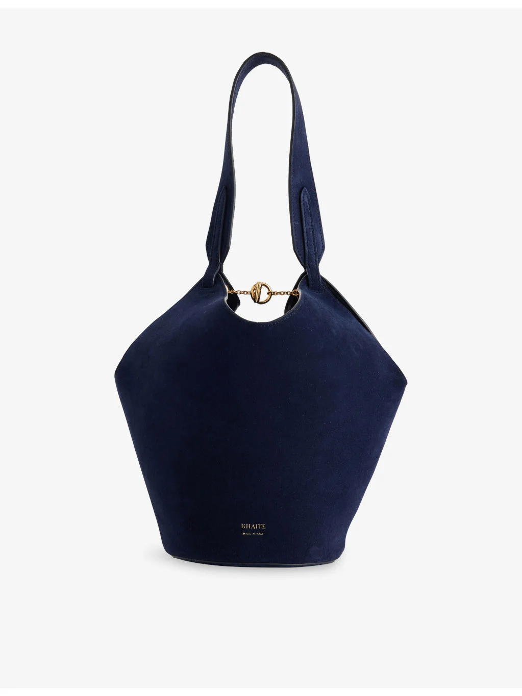 Lotus Mini Suede Tote Bag - 1